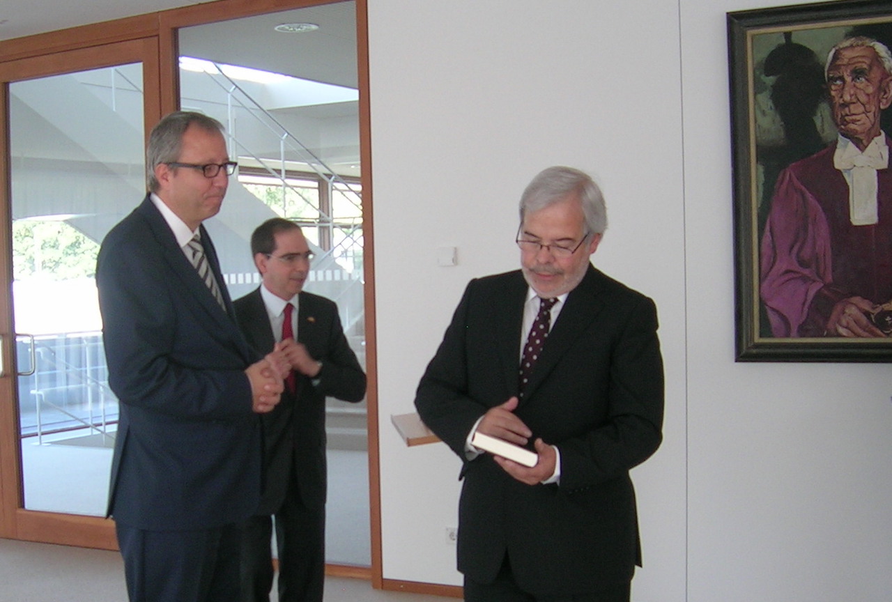 Visita oficial ao Tribunal Constitucional Federal da Alemanha 
