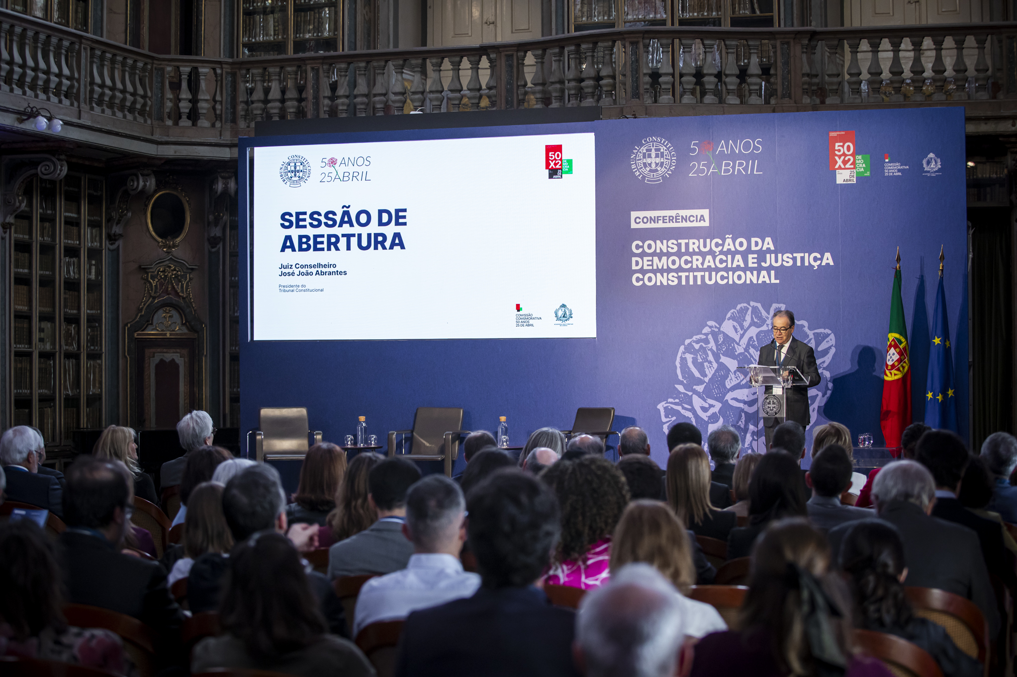 Conferência - Construção da Democracia e Justiça Constitucional 