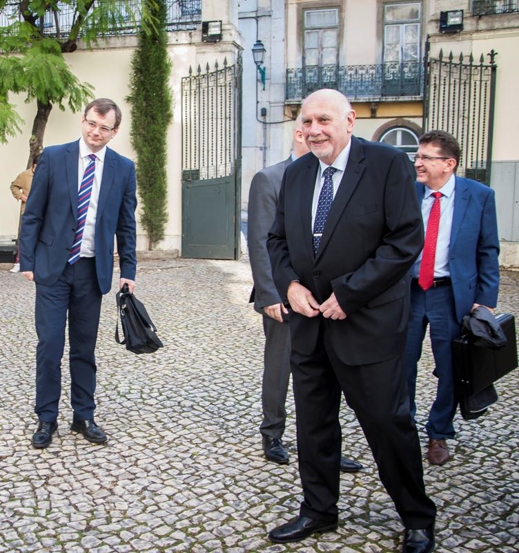 Visita de uma delegação do Tribunal Constitucional da República Checa 