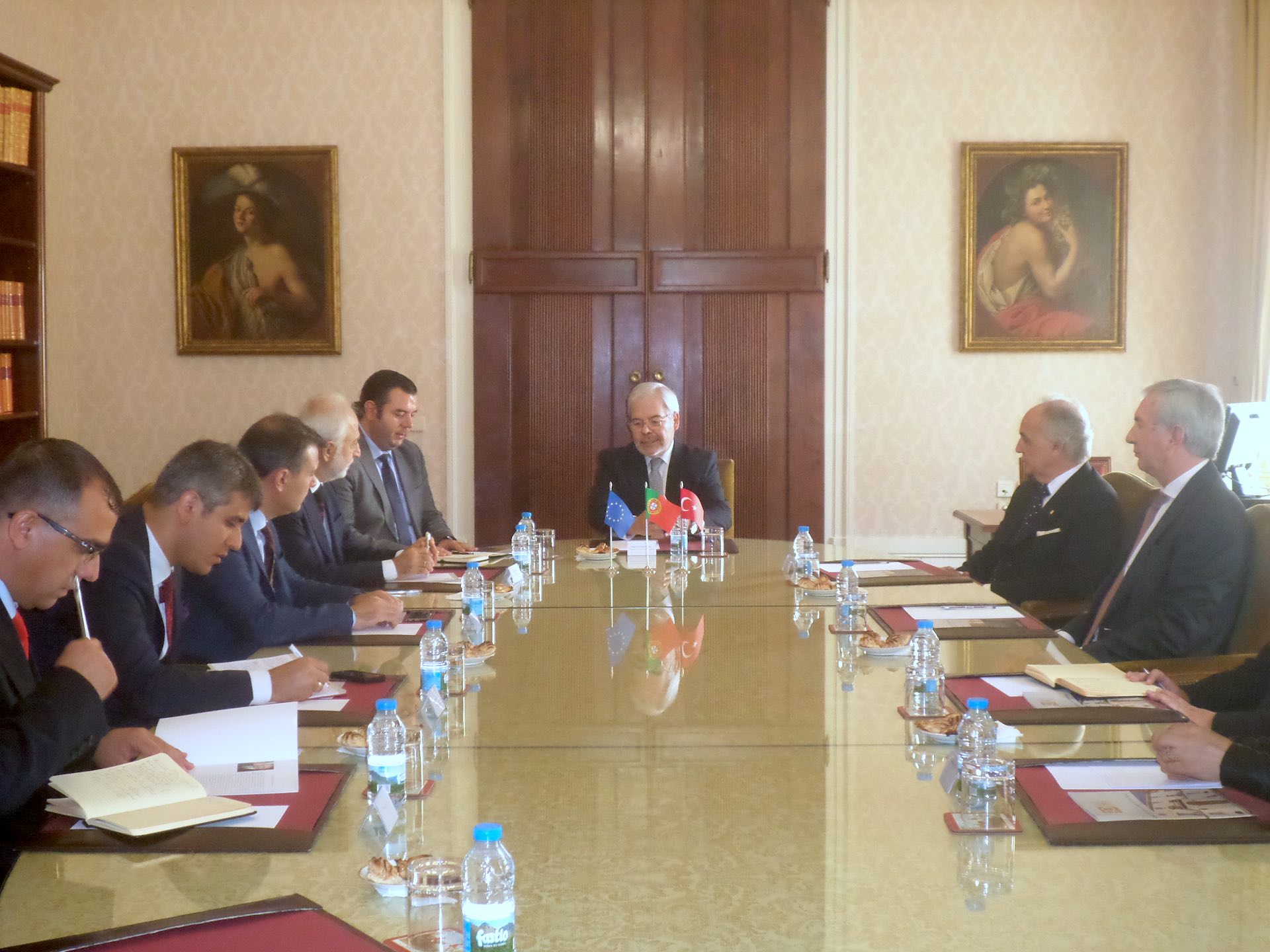 Visita do Provedor de Justiça da Turquia ao Tribunal Constitucional 