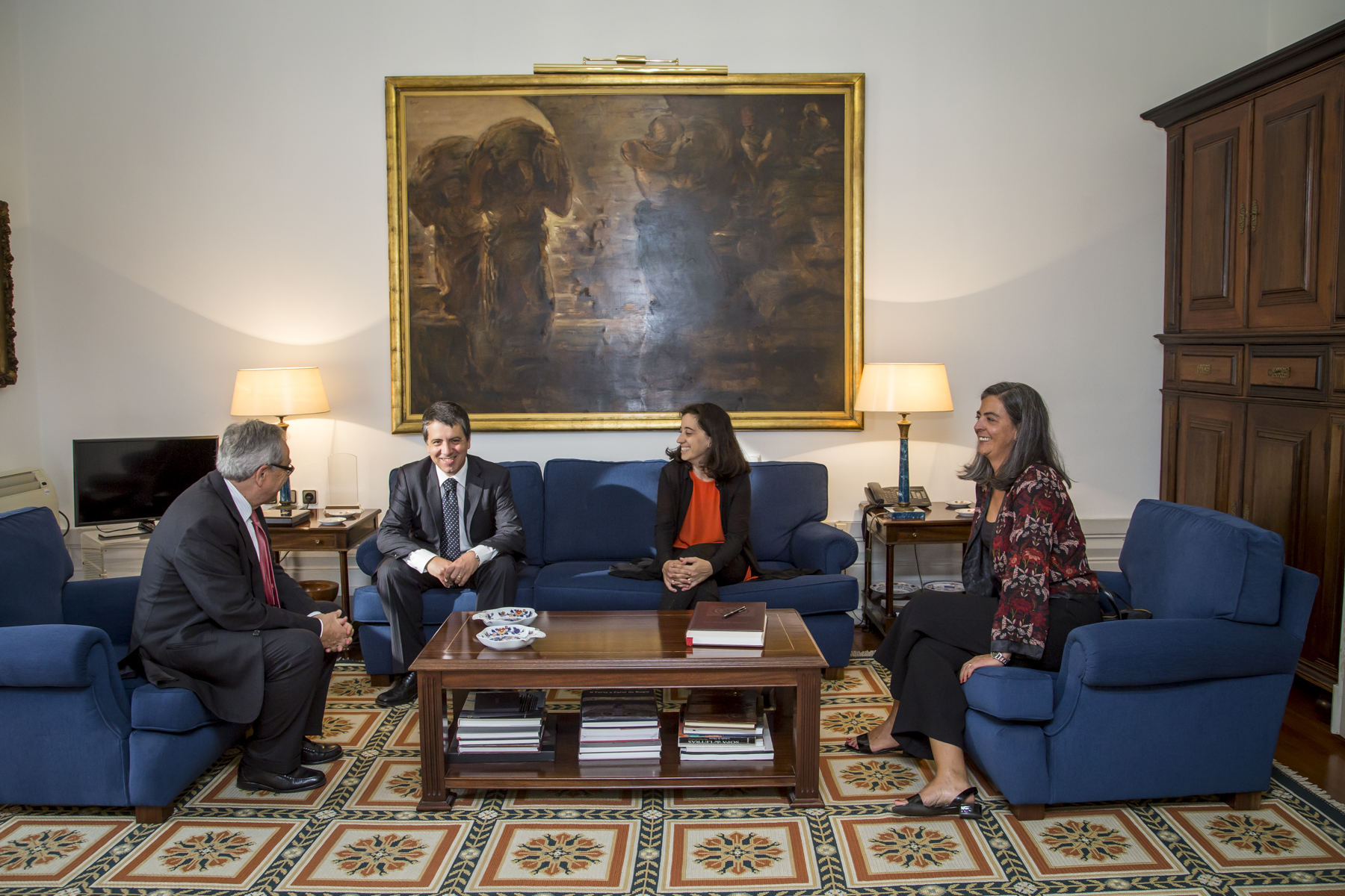 Posse do Presidente e dos Vogais da Entidade das Contas e Financiamentos Políticos 